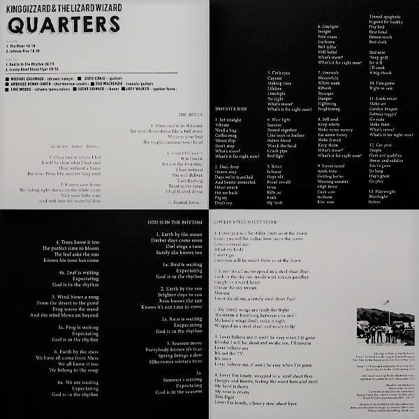 King Gizzard And The Lizard Wizard : Quarters! (LP, Album)