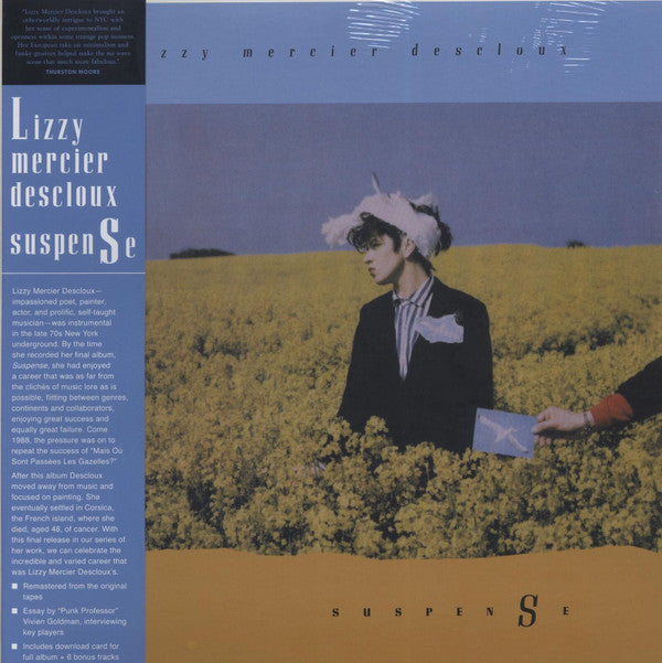 Lizzy Mercier Descloux : Suspense (LP, Album, RE, RM, Gat)