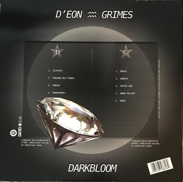 D'eon / Grimes (4) : Darkbloom (LP, RE)