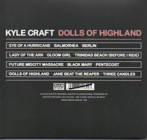 Kyle Craft : Dolls Of Highland (CD, Album)