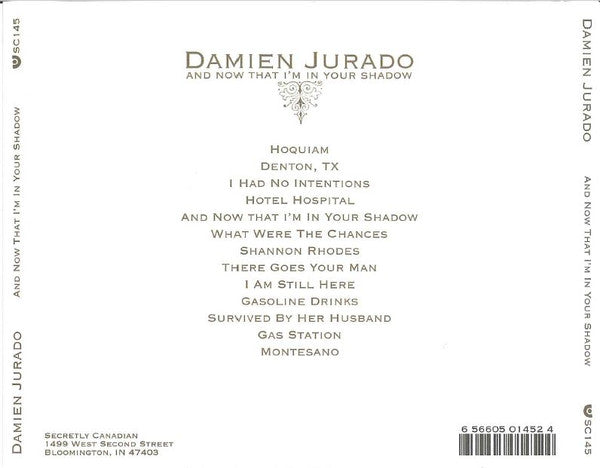 Damien Jurado : And Now That I'm In Your Shadow (CD, Album)