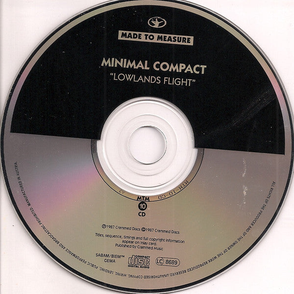 Minimal Compact : Lowlands Flight (CD, Album, RE)