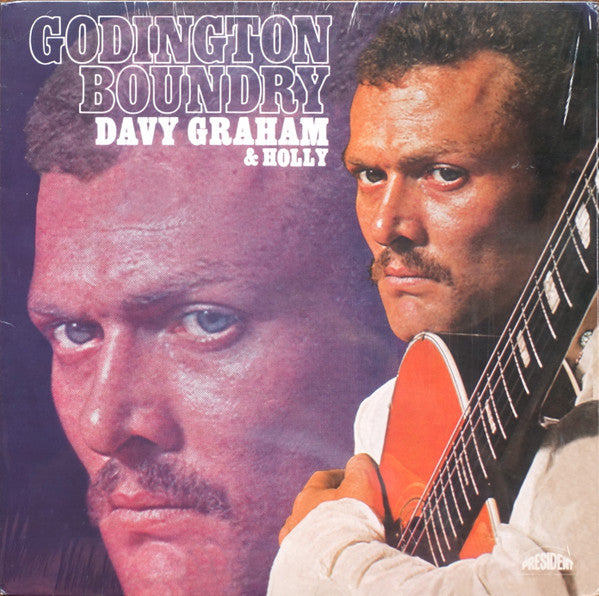 Davy Graham & Holly Gwyn : Godington Boundry (LP, Album, Ltd, RE, RM)