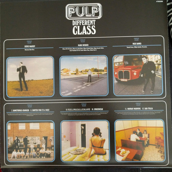 Pulp : Different Class (LP, Album, RE)