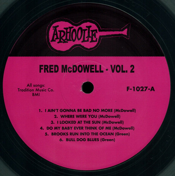 Fred McDowell : Vol. 2 (LP, Ltd, RE, Blu)