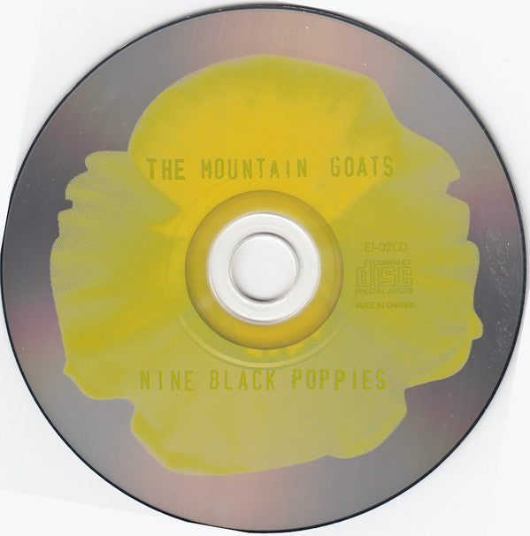 The Mountain Goats : Nine Black Poppies (CD, Album)