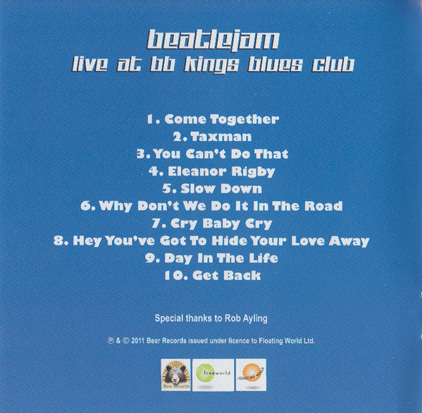 Beatlejam : Live At BB King Blues Club (CD, Album)