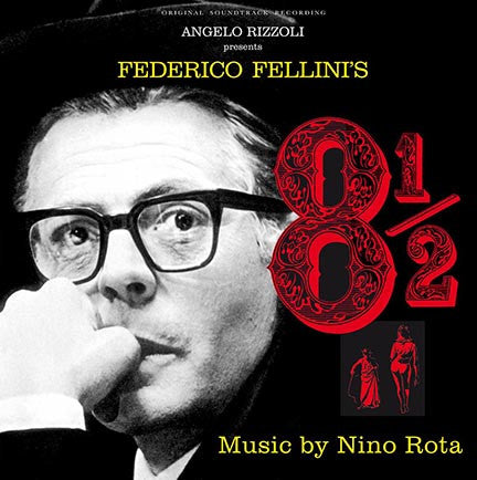 Nino Rota : Federico Fellini's 8½ (LP, Album, RE, 180)