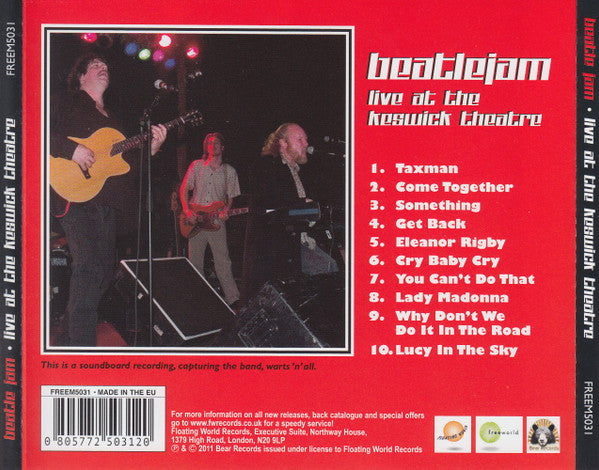 Beatlejam : Live At The Keswick Theatre (CD, Album)
