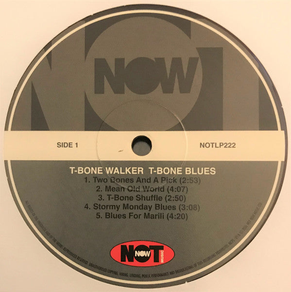 T-Bone Walker : T-Bone Blues (LP, RE, 180)