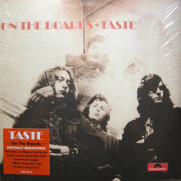 Taste (2) : On The Boards (LP, Album, RE, RM, 180)