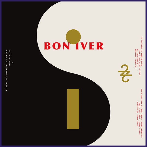 Bon Iver : 22 / 10 (12", Single)