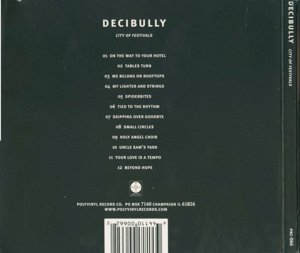 Decibully : City Of Festivals (CD, Album, Dig)