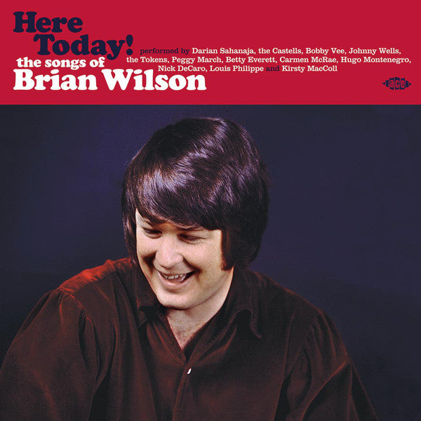 Various : Here Today! (The Songs of Brian Wilson) (LP, Comp, Whi)