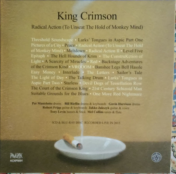 King Crimson : Radical Action (To Unseat The Hold Of Monkey Mind) (CD, Album + CD, Album + CD, Album + Blu-ray, Multi)