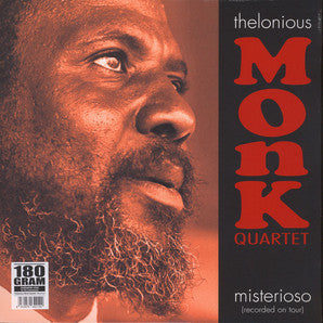 The Thelonious Monk Quartet : Misterioso (Recorded On Tour) (LP, Album, RE, 180)