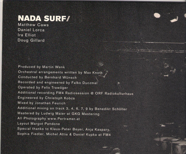 Nada Surf : Peaceful Ghosts (2xLP, Album, Ltd)