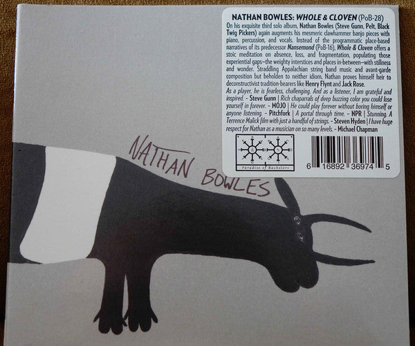 Nathan Bowles : Whole & Cloven (CD, Album)