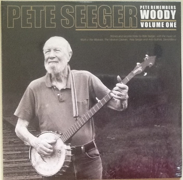 Pete Seeger : Pete Remembers Woody: Volume One (2xLP, Album)