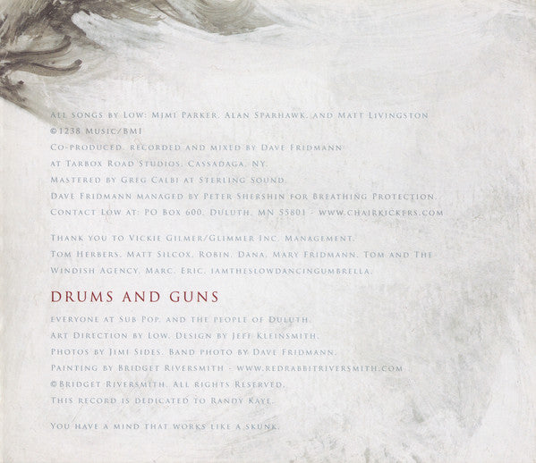 Low : Drums And Guns (CD, Album)