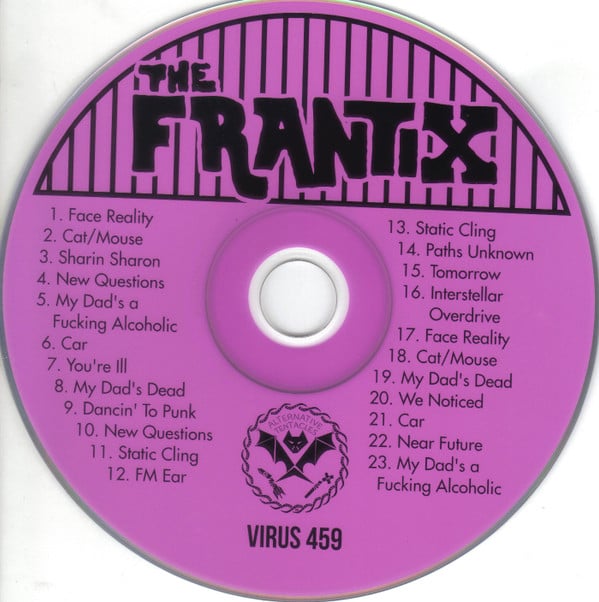 Frantix : My Dad's A Fuckin' Alcoholic (CD, Comp)