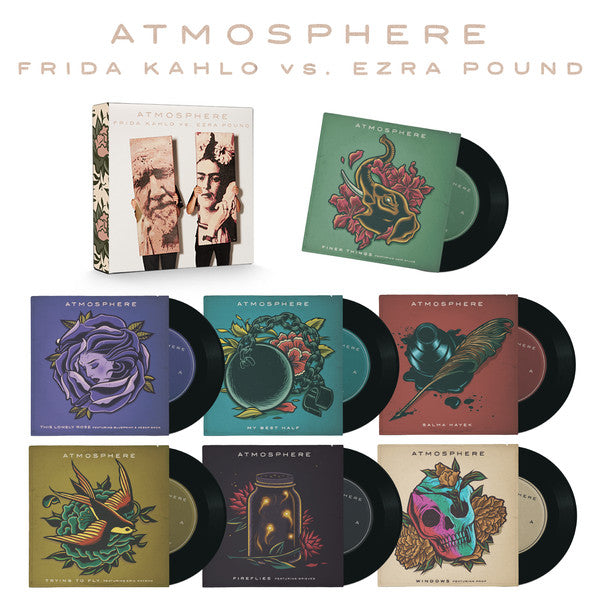 Atmosphere (2) : Frida Kahlo vs. Ezra Pound (7x7", Single, Comp, Ltd, Box + Box, Single, Comp, )