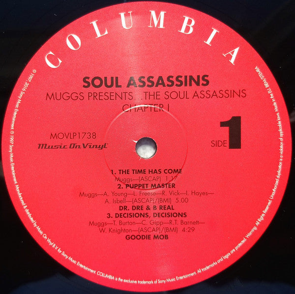 DJ Muggs Presents The Soul Assassins : The Soul Assassins (Chapter 1) (2xLP, Album, RE, RP, 180)
