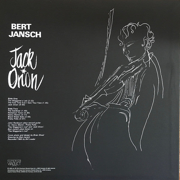 Bert Jansch : Jack Orion (LP, Album, RE, RM)