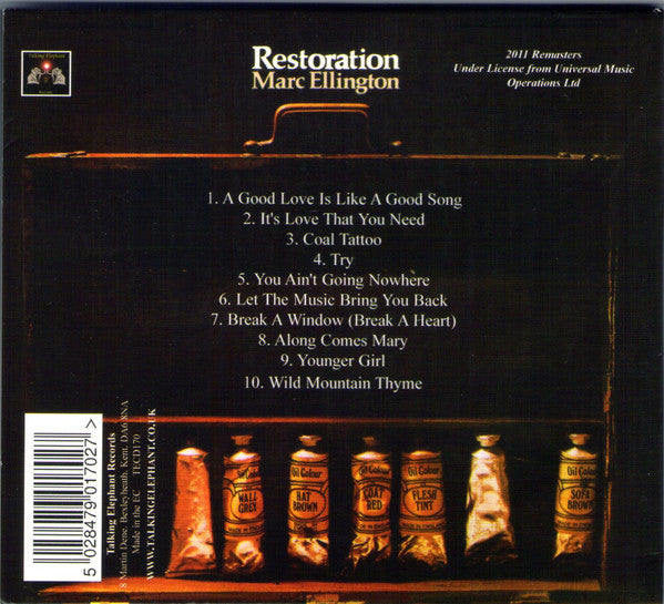 Marc Ellington : Restoration (CD, Album, RE, RM, Dig)