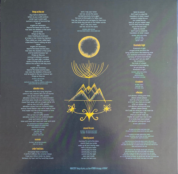 Six Organs Of Admittance : Burning The Threshold (LP, Album)